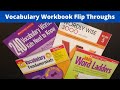 Homeschooling Resources and Vocabulary Workbooks