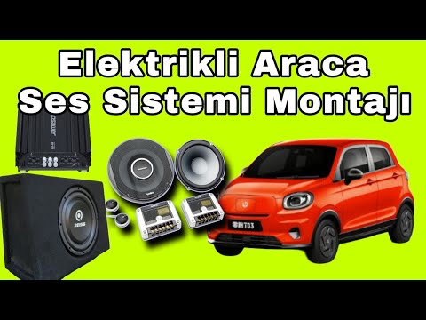 Elektrikli Araca Ses Sistemi Montajı / #leapmotor