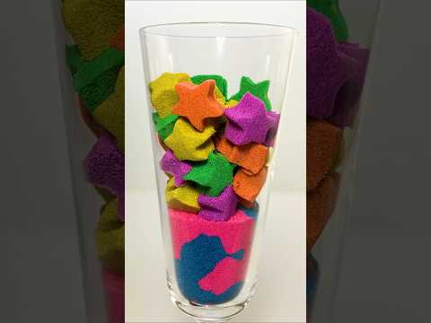 Very Satisfying and Relaxing, Kinetic Sand ASMR, Drop and squish