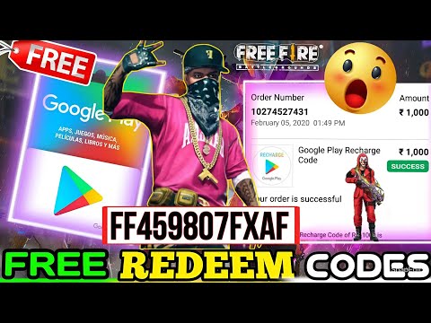 Free Redeem Code 💎 Free Fire Redeem Code Today 😱🔥 $1000 Free Redeem | New Code Today | Free Diamonds