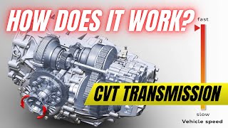 How a CVT Transmission Works - Explained! Why CVT gearbox Feel Smooth with no noticeable gear shifts