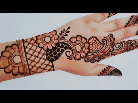 New stylish mehndi design | easy backhand mehndi design simple mehndidesign | mehndi | mehandi