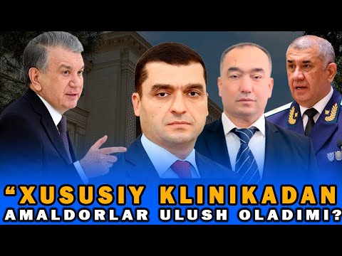 "XUSUSIY KLINIKADAN AMALDORLAR ULUSH OLADIMI?"