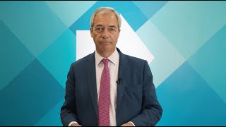 Farage Reacts To Votes At 16.