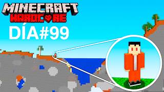 Sobreviví 100 Días en Una Línea Recta en Minecraft Hardcore!