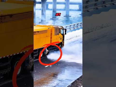 Jet Engine Powered Snow Blower 😱