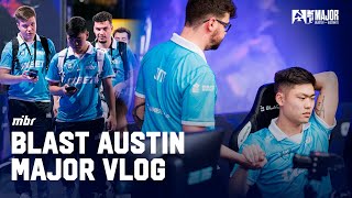 SUPERAMOS MONESY E NIKO, MAS NÃO FOI SUFICIENTE | MIBR NO BLAST.TV AUSTIN MAJOR 2025 | vlog by 1XBET