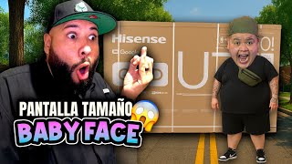 PANTALLA TAMAÑO Baby Face 🤯 NO IMAGINAS que encontramos en este Outlet de WALMART 😱 - La Marraniza
