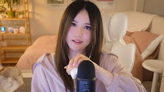 [ASMR] Deep Breathy Whispers, Blowing, Brushing ❤️
