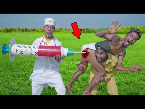 Deshi Doctor Injection Wala Comedy Video 2024Very Special Trending Comedy Video 2024 Epi 340