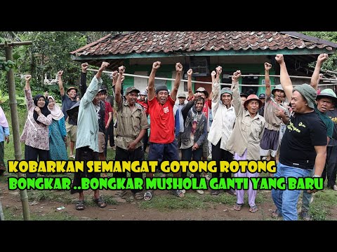 Impian Yang Sudah Lama Hilang..Hari Ini Kita Wujudkan..Warga Sambut Dengan Gotong Royong.