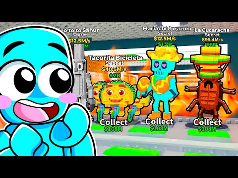 Robé los 8 NUEVOS BRAINROTS en Steal a Brainrot