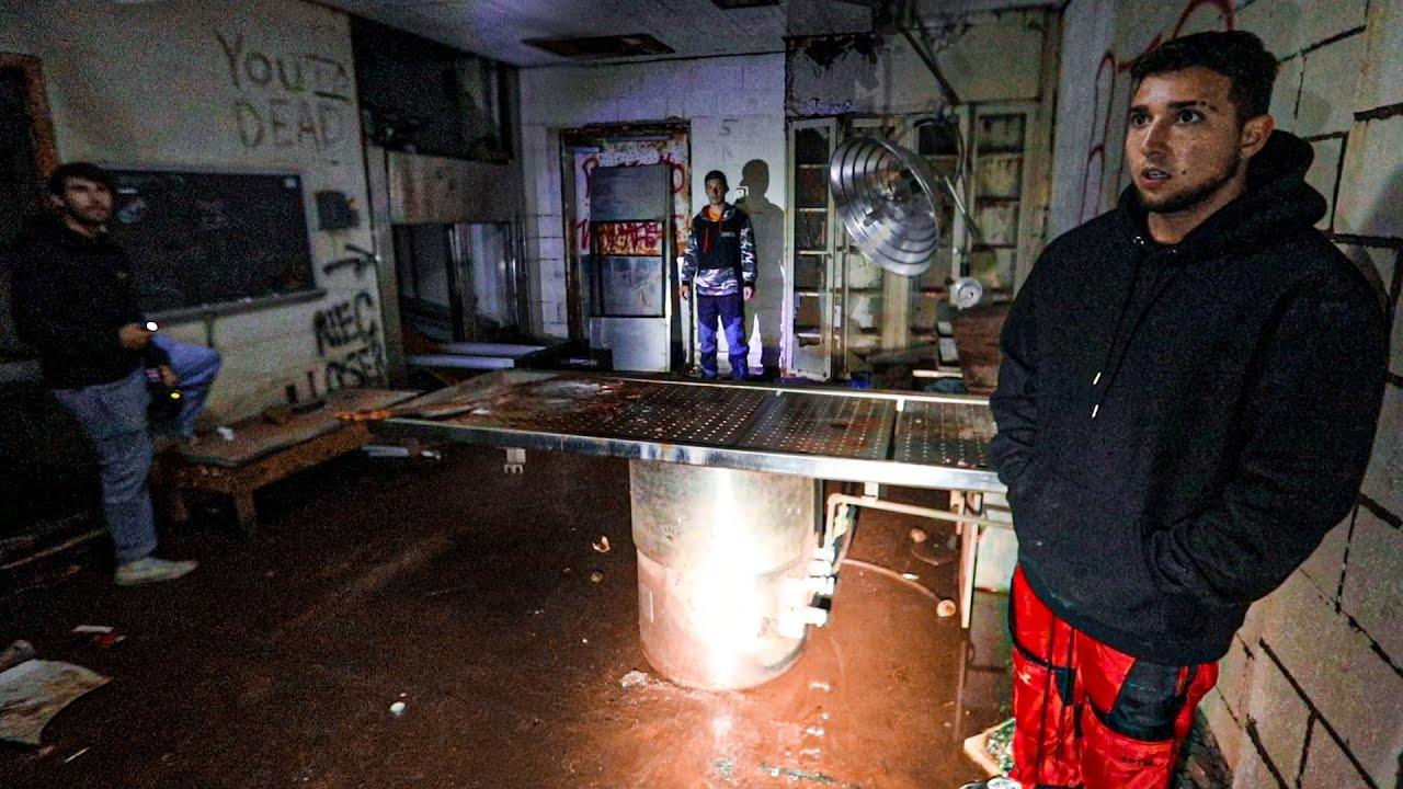 EXPLORING AN ABANDONED HOSPITAL! (Police Catch Us)