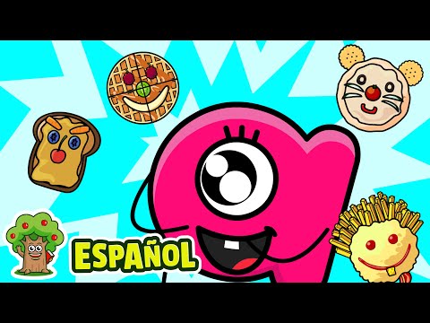 Caras Divertidas de Comida Y Más Canciones Infantiles | El Árbol del Español