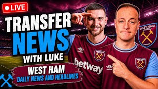 West Ham Daily News and Headlines Live #WHUFC