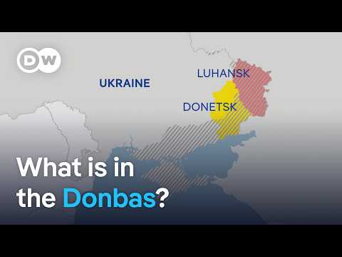 YouTube video thumbnail: Why Russia and Ukraine are Both so Keen to Hold on to Donetsk & Luhansk