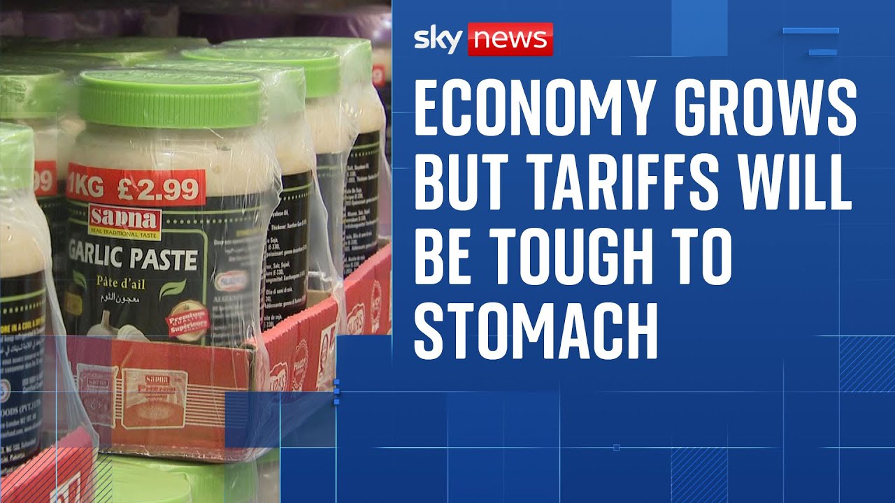 UK economy thrives but tariffs set to dent future growth