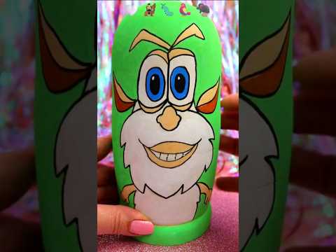 ASMR UNBOXNG Booba Cartoon Nostalgic Nesting Dolls Review ❤️#shorts #asmr #booba #trending #viral
