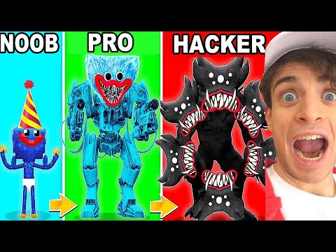 NOOB VS PRO VS HACKER HUGGY WUGGY