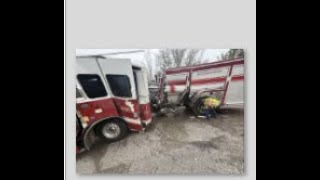 113025 HFD FIRE TRUCK HIT BY 18 WHEELER