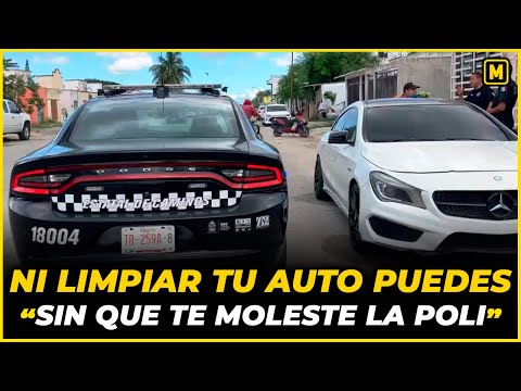 Solo por tener un MERCEDES-BENZ lo revisan ESTATALES