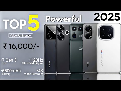 Top 5 best 5g phone under 16000 | best phone under 15000 5g 2025 |