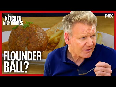 Gordon Ramsay Reacts To Seafood Restaurant Serving Frozen Shrimp | Kitchen Nightmares