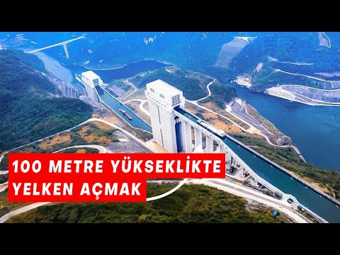 Dağların Üzerinde Gemiyle Yolculuk Etmeyi Sağlayan Çılgın Çin Mühendisliği