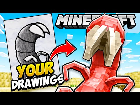 I Made YOUR Drawings into MINECRAFT Mobs! #5