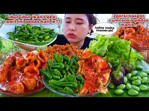 GIL4 LALAPAN CABE RAWIT LANCIP⁉️ NASI GORENG CUMI SOSIS PEDAS MANIS PETE MENTAH TERONG