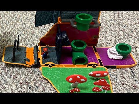 The Super Mario Bros. Movie Van Playset - Unboxing and Review