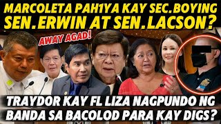 MARCOLETA PAH1YA SEC.BOYING SEN.EWRIN AT SEN.PING LACSON|TRAYD0R KAY FL LIZA MAY PA BANDA KAY DIGS