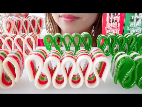 【咀嚼音】あのリボンキャンディがついに日本で買えるから割れてなくて最高だった【ASMR/EATINGSOUNDS】CHERRY AND SHINE MUSCAT RIBBON CANDY
