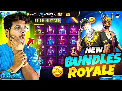 Free Fire Bunny Universe Edition Bundle 😱| ULTRA NOOB To PRO With 100% Luck - Garena Free Fire
