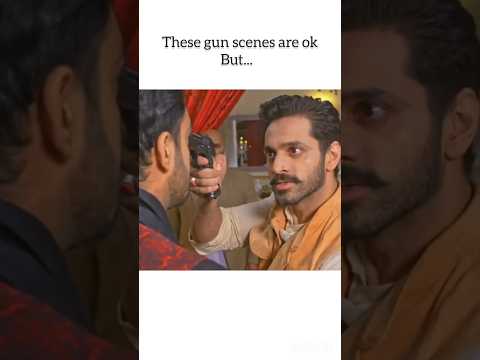 This gun scene hits different ❤️🥰#terebin #wahjali #yumnazaidi #youtubeshorts