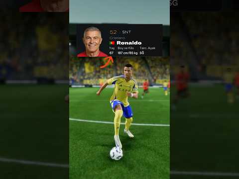 FC25 RONALDONUN EMEKLİ OLMASINA İZİN VERMEZSEK NE OLUR ? # #fc25 #futbol #shorts