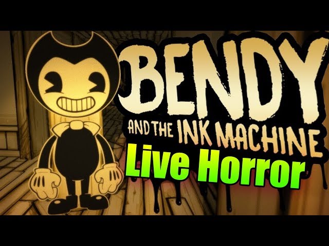 All 5 Chapters | Live Horror Stream | Bendy and the Ink Machine