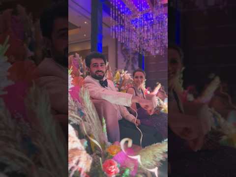 Shrenu Parikh Stunning Sangeet Hairstyle done by Shine Janarthanan | #shorts #hairstyle