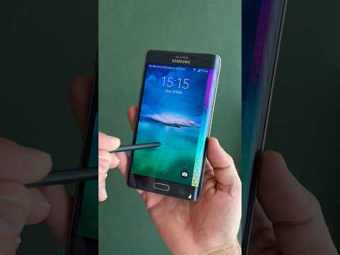 Samsung galaxy note EDGE : The First Curved Display #samsung #android #note #galaxy #nostalgia
