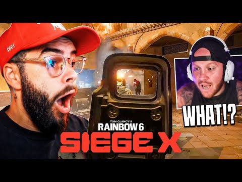 NADESHOT AND TIMTHETATMAN PLAY R6 SIEGE X (FIRST LOOK)