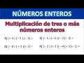 Exploring Multiplication of Multiple Integers and Sign Rules