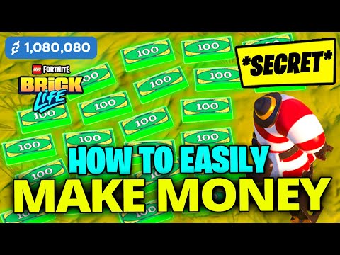 How to Make Money, Ask Someone for a Task & Pet an Animal in LEGO Fortnite Brick Life