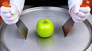 Massive Apple - Ice Cream Rolls | Satisfying Visual ASMR