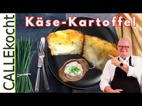 So machst du knusprige Kartoffel Muffins mit Käse ganz einfach!
