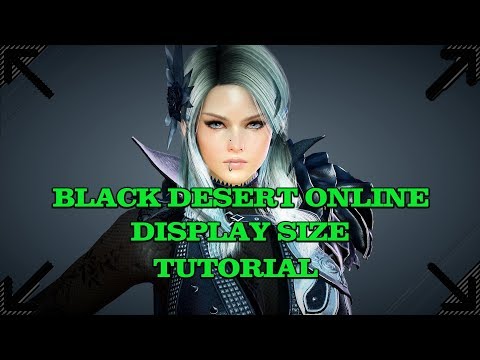 (Console) BLACK DESERT ONLINE HOW TO ADJUST ASPECT...