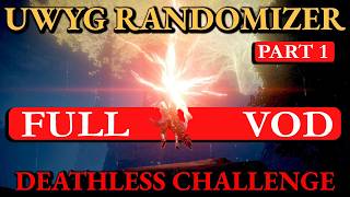 Elden Ring - Use What You Get Randomizer Deathless! Full Run! [1/3]