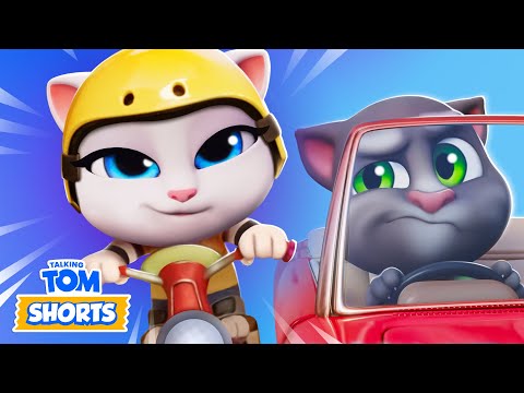 Super Cool Vehicles 🚘 Talking Tom Shorts Compilation