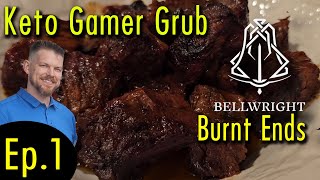 Bellwright Burnt Ends (Smoked Chuck Roast) | Keto Gamer Grub Episode #1