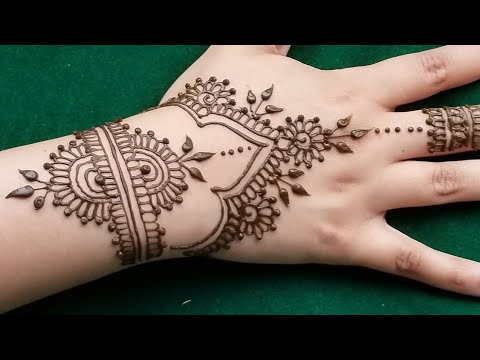 Henna Tutorial: Very Gorgeous And Easy Henna Design For ...