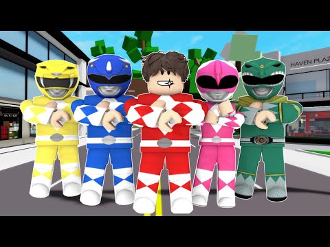 POWER RANGERS Sa Brookhaven RP.. (Roblox)